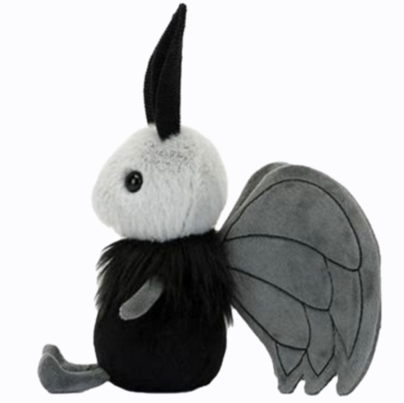 Jellycat Miff Mothman Soft and Plush 8.3x4" BNWT Authentic - Picture 3 of 8